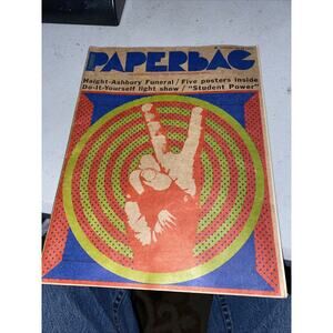 Paperbag Magazine Underground Press - February 1968 Vol 1, No 1 First Issue